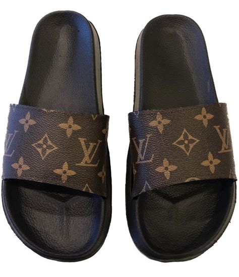 lv slides mens|louis vuitton flip flops men's.